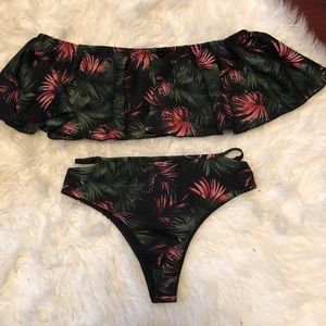 NWT two piece swimsuit